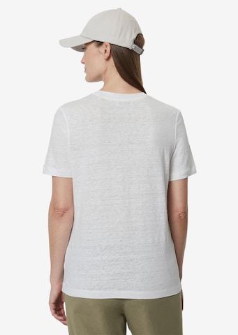 Marc O'Polo Shirt 'aus leichtem Jersey' in White