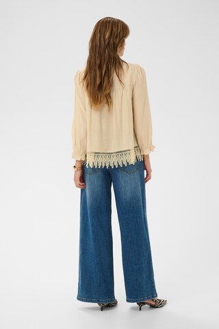 Chemisier 'CUBrenn' CULTURE en beige