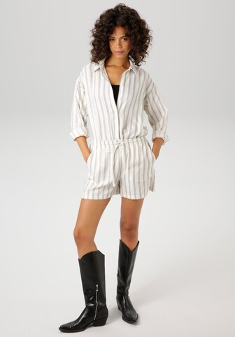 Aniston CASUAL Regular Shorts in Beige