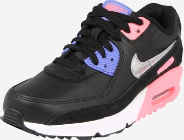 Baskets 'Air Max 90 LTR' Nike Sportswear en noir : devant