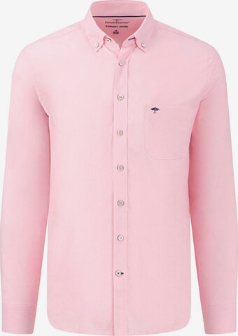 FYNCH-HATTON Regular fit Business Shirt in Pink: front