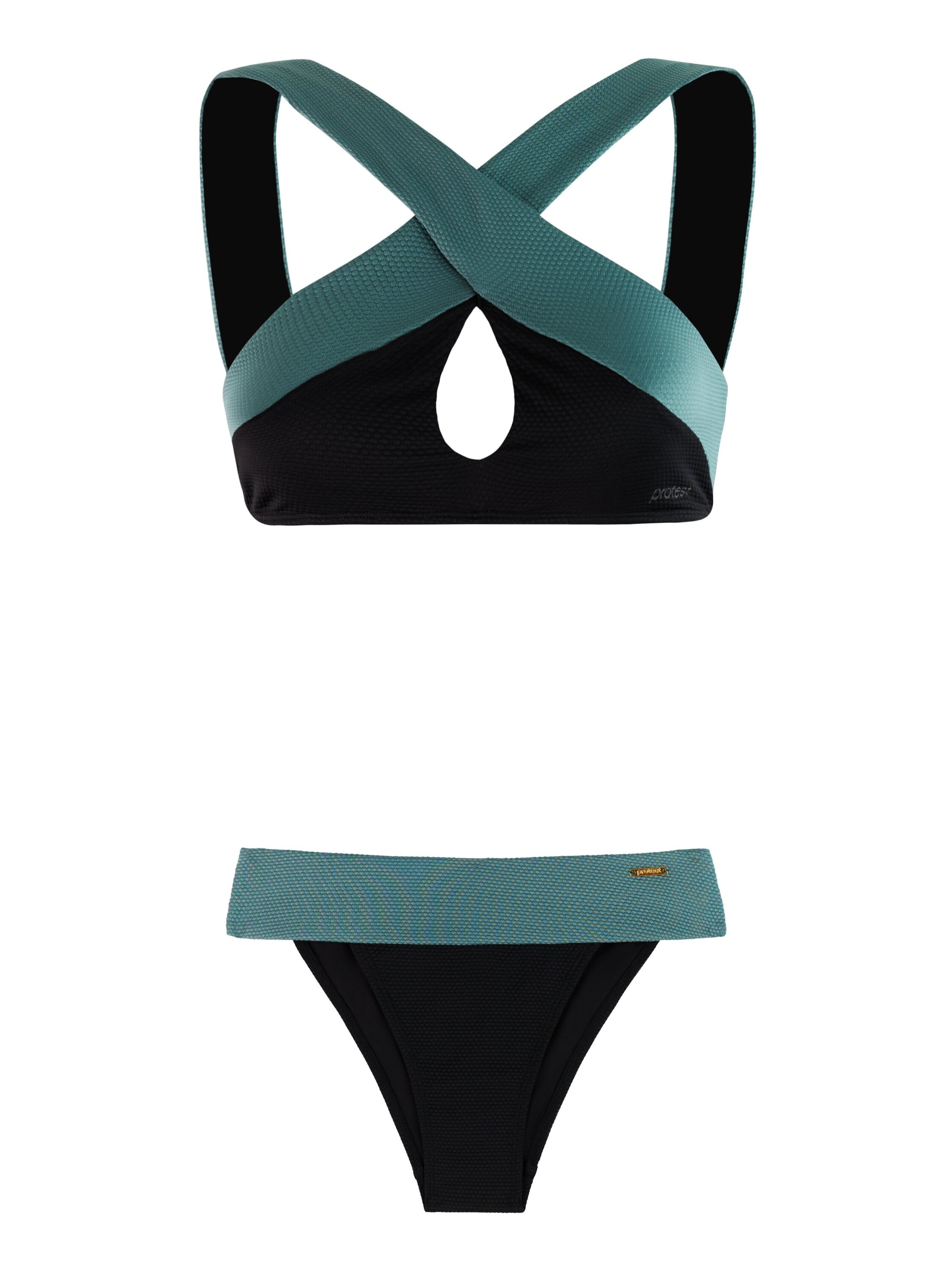 PROTEST Bikini 'PRTKalai' in Zwart: voorkant