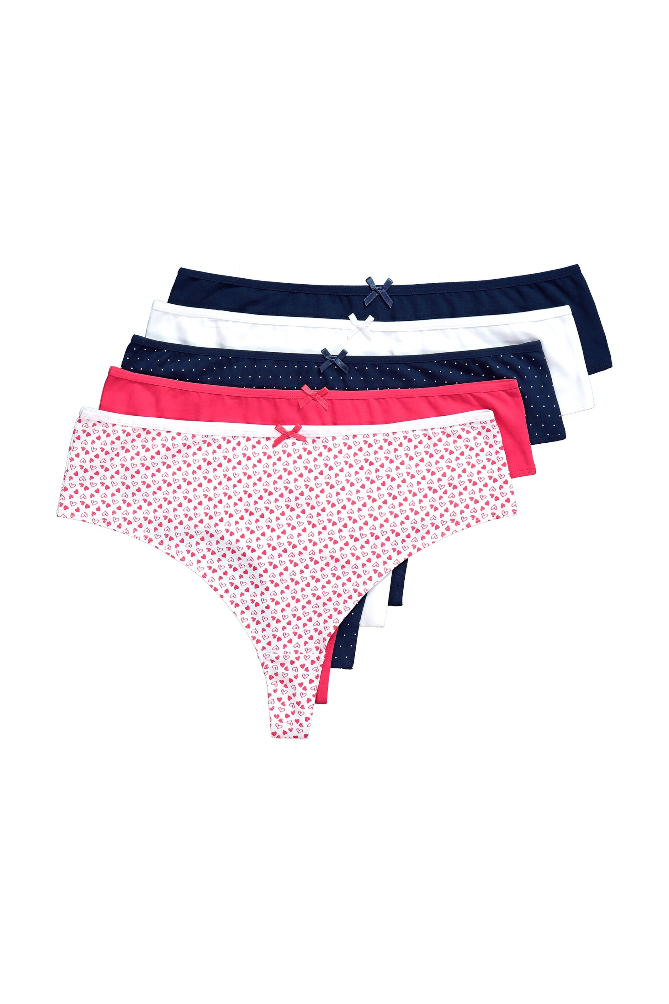 Ulla Popken Slip in Blauw: voorkant