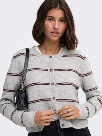 JDY Knit cardigan 'chloe' in Grey