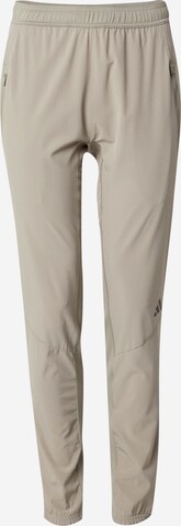 ADIDAS PERFORMANCE Regular Sportbroek 'D4T' in Grijs: voorkant