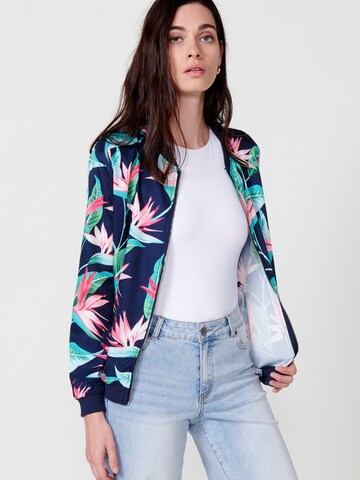 KOROSHI Between-season jacket in Blue