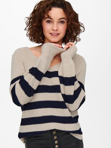ONLY Sweater 'Luci' in Beige