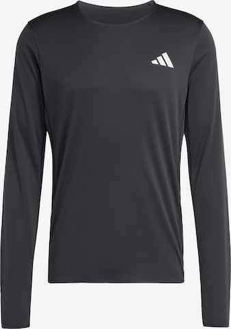T-Shirt fonctionnel 'Adizero' ADIDAS PERFORMANCE en noir : devant