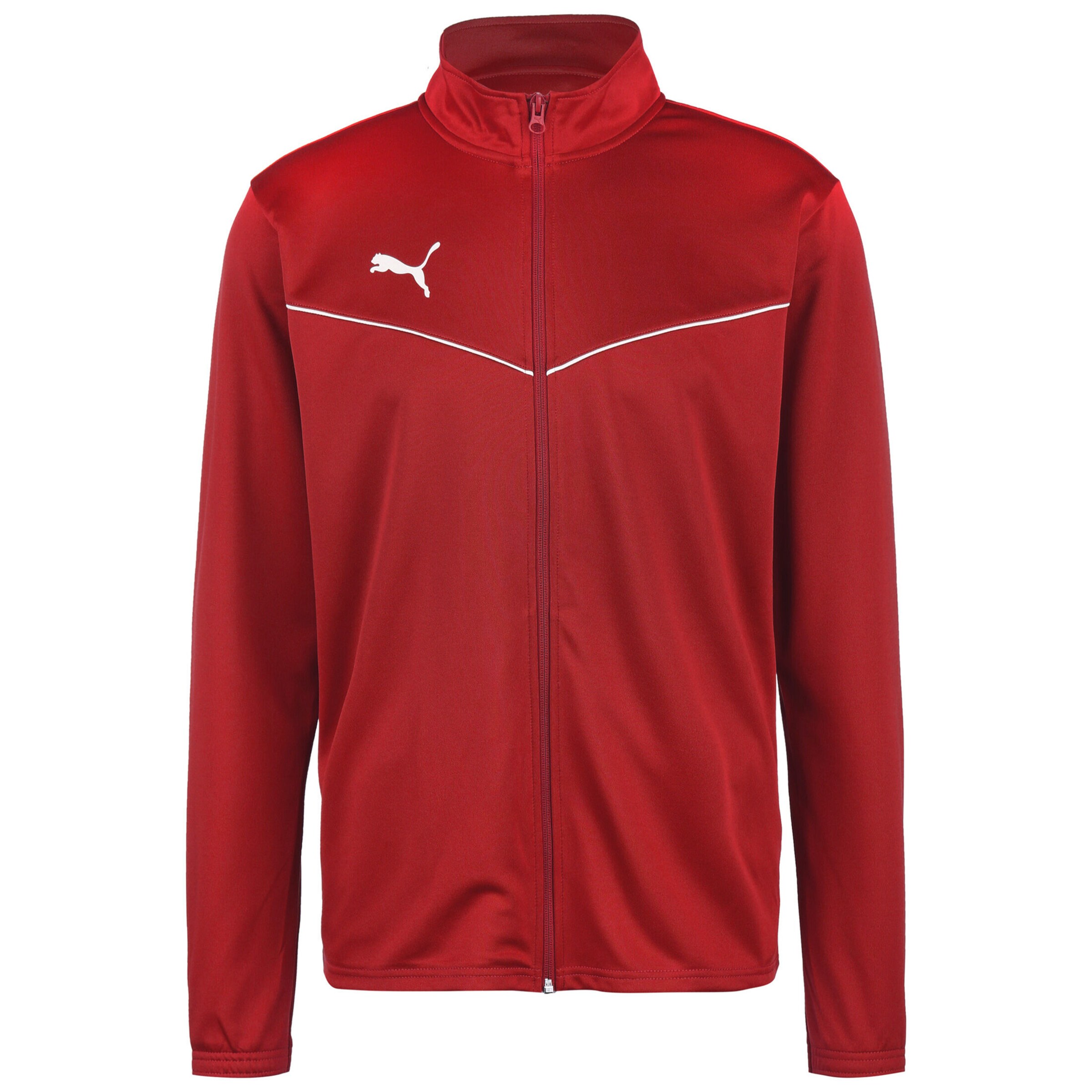 Giacca per l'allenamento 'TeamRise' di PUMA in rosso: frontale