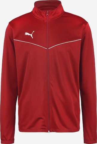 PUMA Trainingsjacke 'Teamrise' in Rot: predná strana