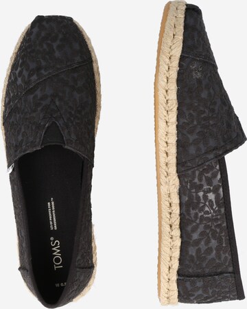 TOMS Slipper 'ALPARGATA ROPE' in Schwarz