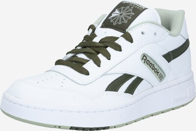Reebok Classic Baskets basses en vert gazon / blanc, Vue avec produit