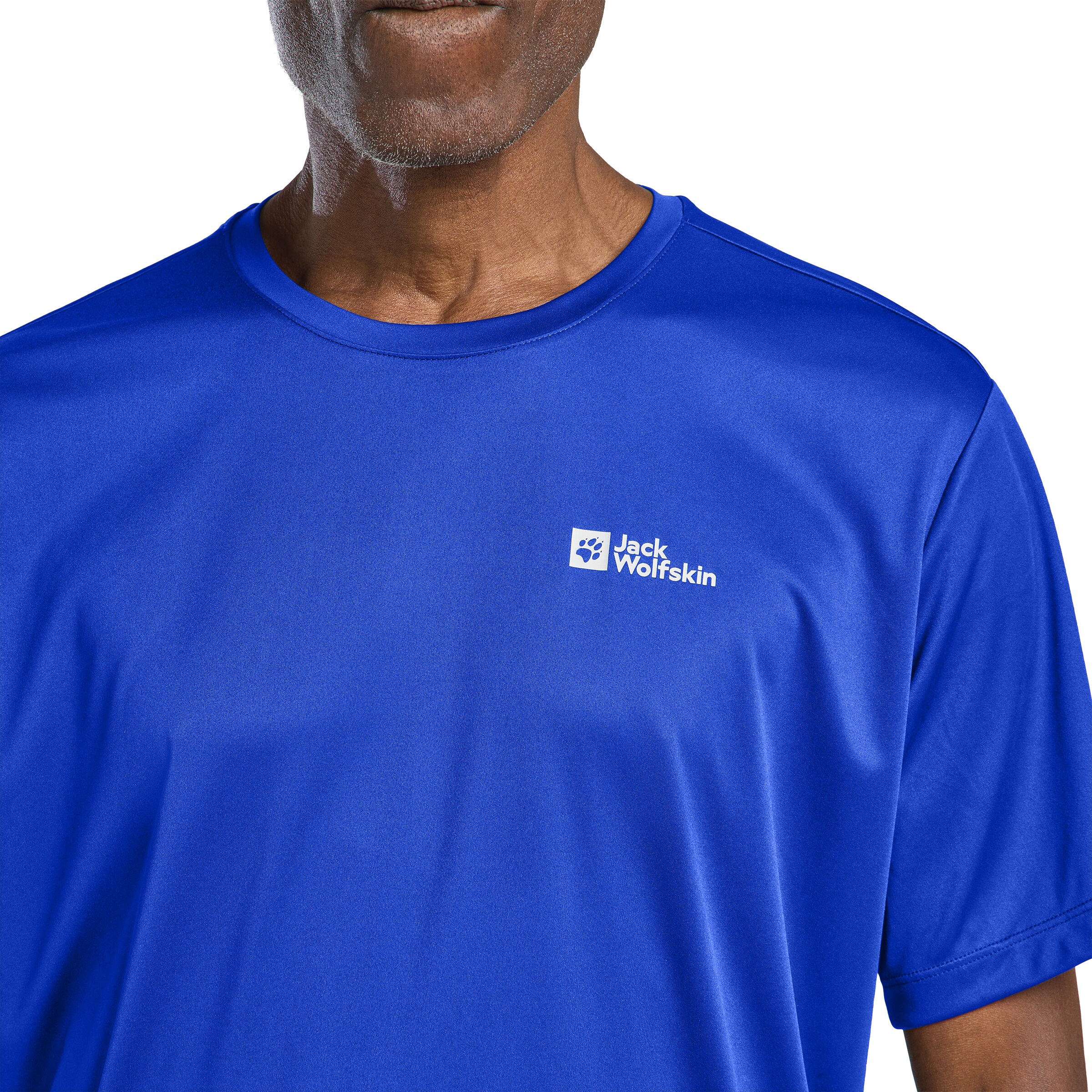 JACK WOLFSKIN Performance Shirt in Blue