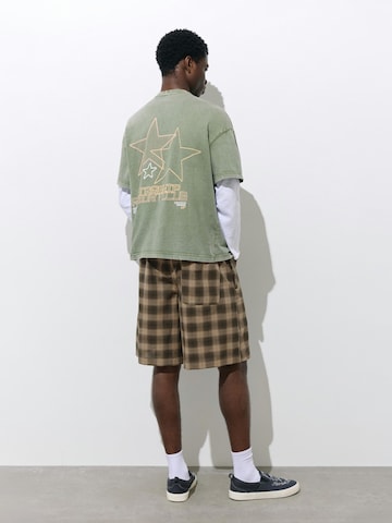 Pull&Bear Loosefit Hose in Braun