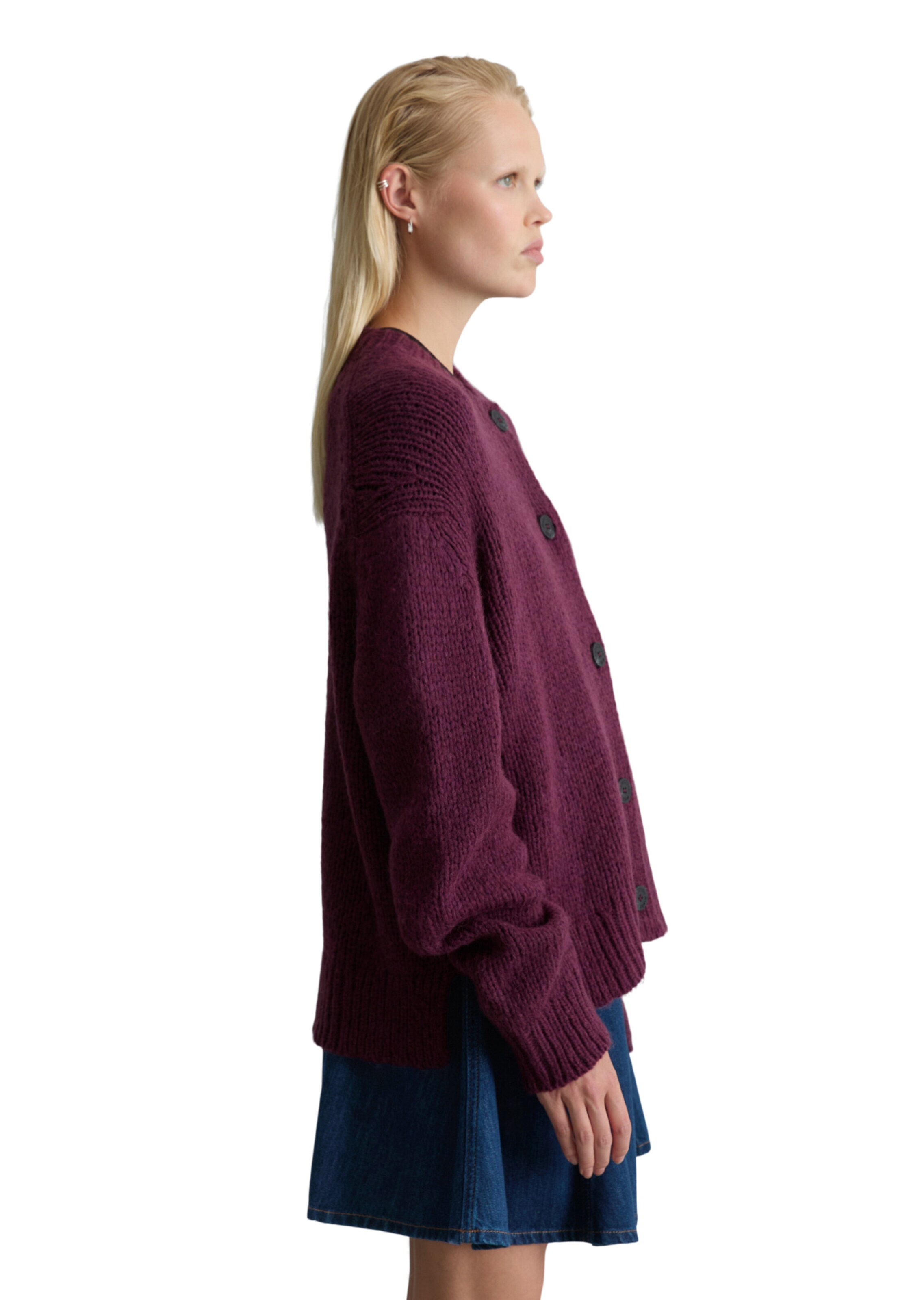 Marc O'Polo DENIM Strickjacke in Rot