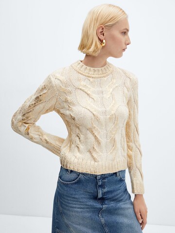 Pullover 'Dora' di MANGO in beige