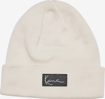 Karl Kani Beanie in White: front