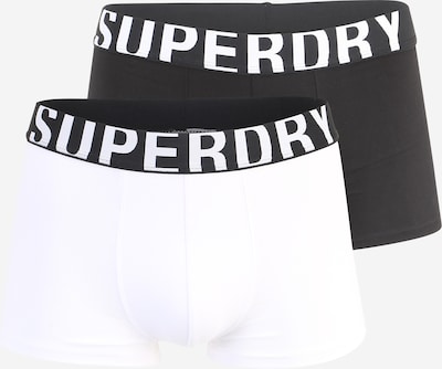 Superdry Boxershorts in de kleur Zwart / Wit, Productweergave