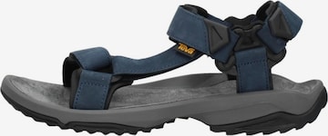 Sandales de randonnée 'Terra Fi Lite Leather' TEVA en bleu : devant