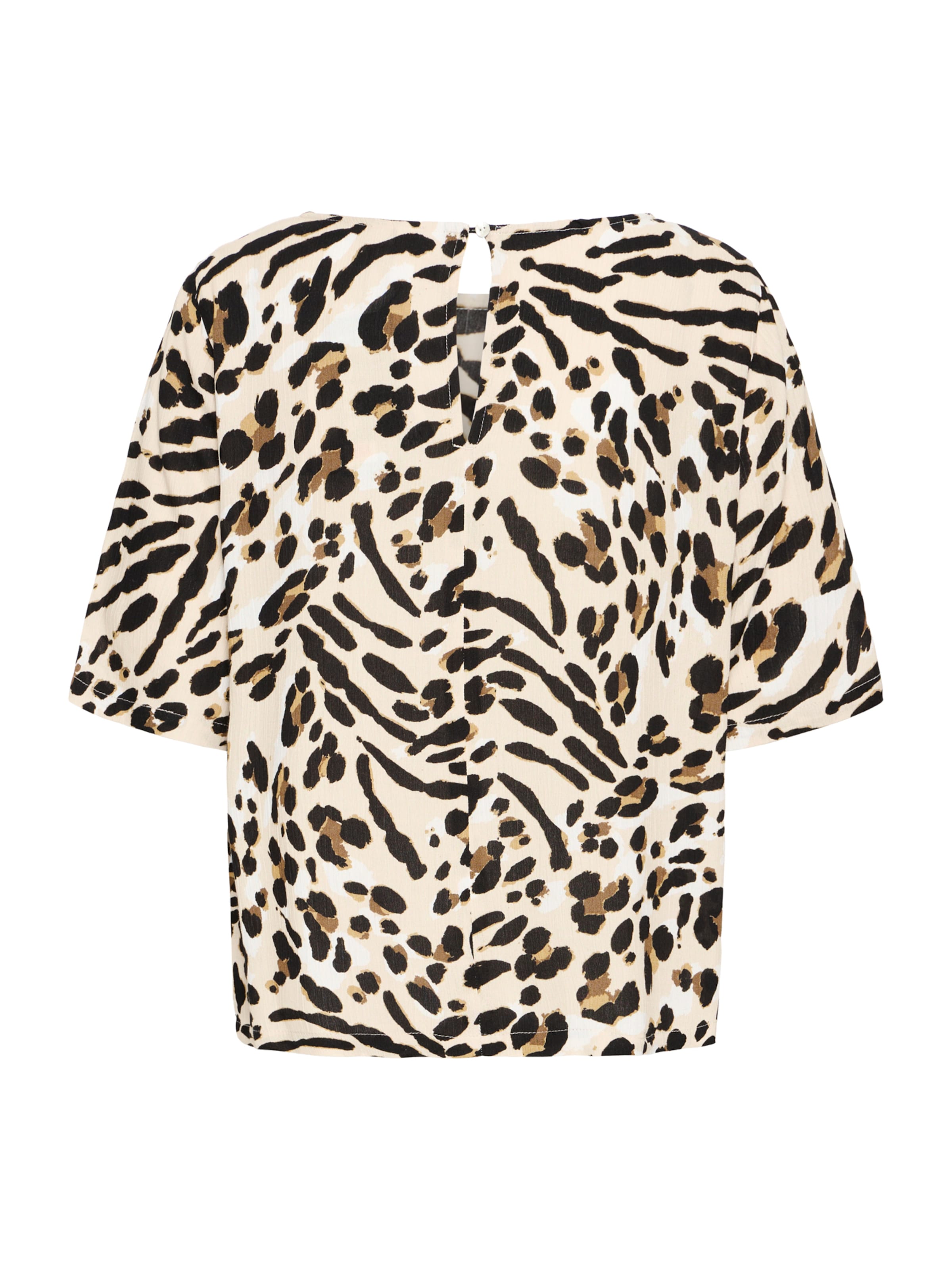 ICHI Bluse 'IHMARRAKECH' in Braun