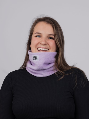 WESORA GmbH Loop scarf 'Fleece Neckwarmer' in Purple