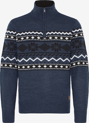 BLEND Trui ' BHNolan ' in Blauw: voorkant