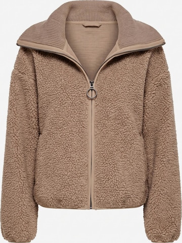 Zhrill Fleecejacke in Beige: Vorderseite