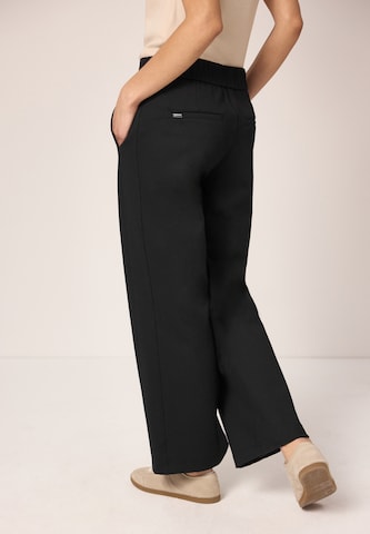 STREET ONE Wide leg Pants in Black