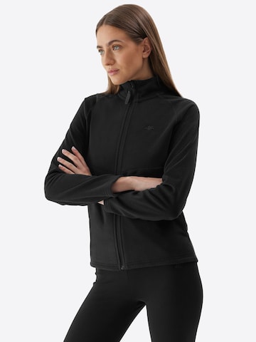 4F - Chaqueta polar funcional 'F146' en negro: frente