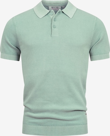 INDICODE JEANS Poloshirt ' INVorm ' in Grün: Vorderseite