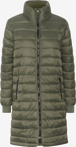 Kaffe Winter Jacket 'Lira' in Green: front