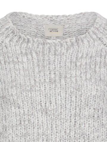 CAMEL ACTIVE Strickpullover mit weiten Ärmeln in Grau