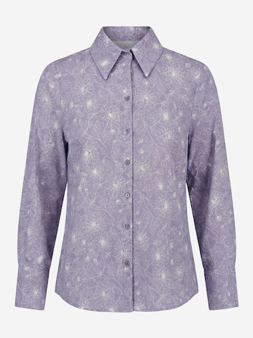 My fashion - Camisa em roxo: frente