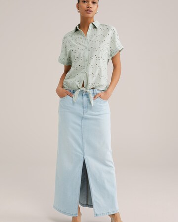 WE Fashion Blouse in Green
