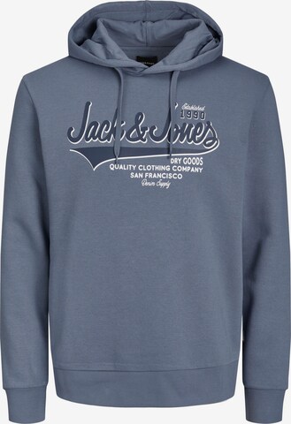 Jack & Jones Plus Sweatshirt in Blue: front