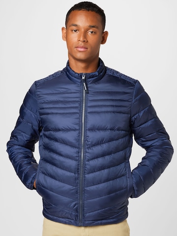 JACK & JONES Tussenjas 'Hero' in Blauw: voorkant