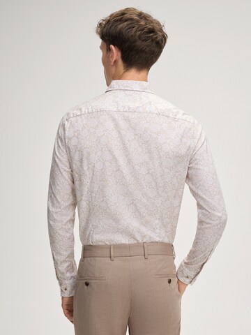 Coupe slim Chemise 'Pit' JOOP! en blanc