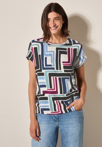 CECIL T-Shirt in Weiß: Vorderseite