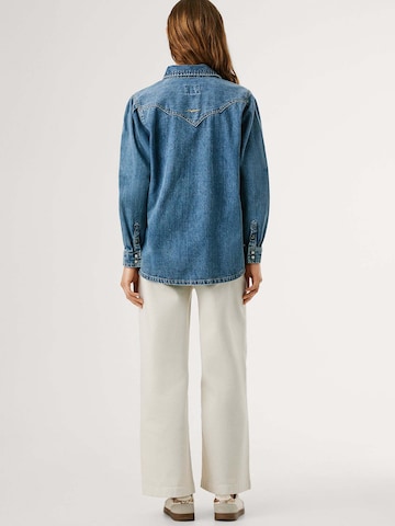Chemisier 'ODILE' Pepe Jeans en bleu