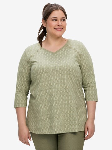 SHEEGO Shirt in Green: front