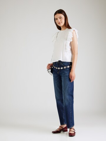 Chemisier Gina Tricot en blanc