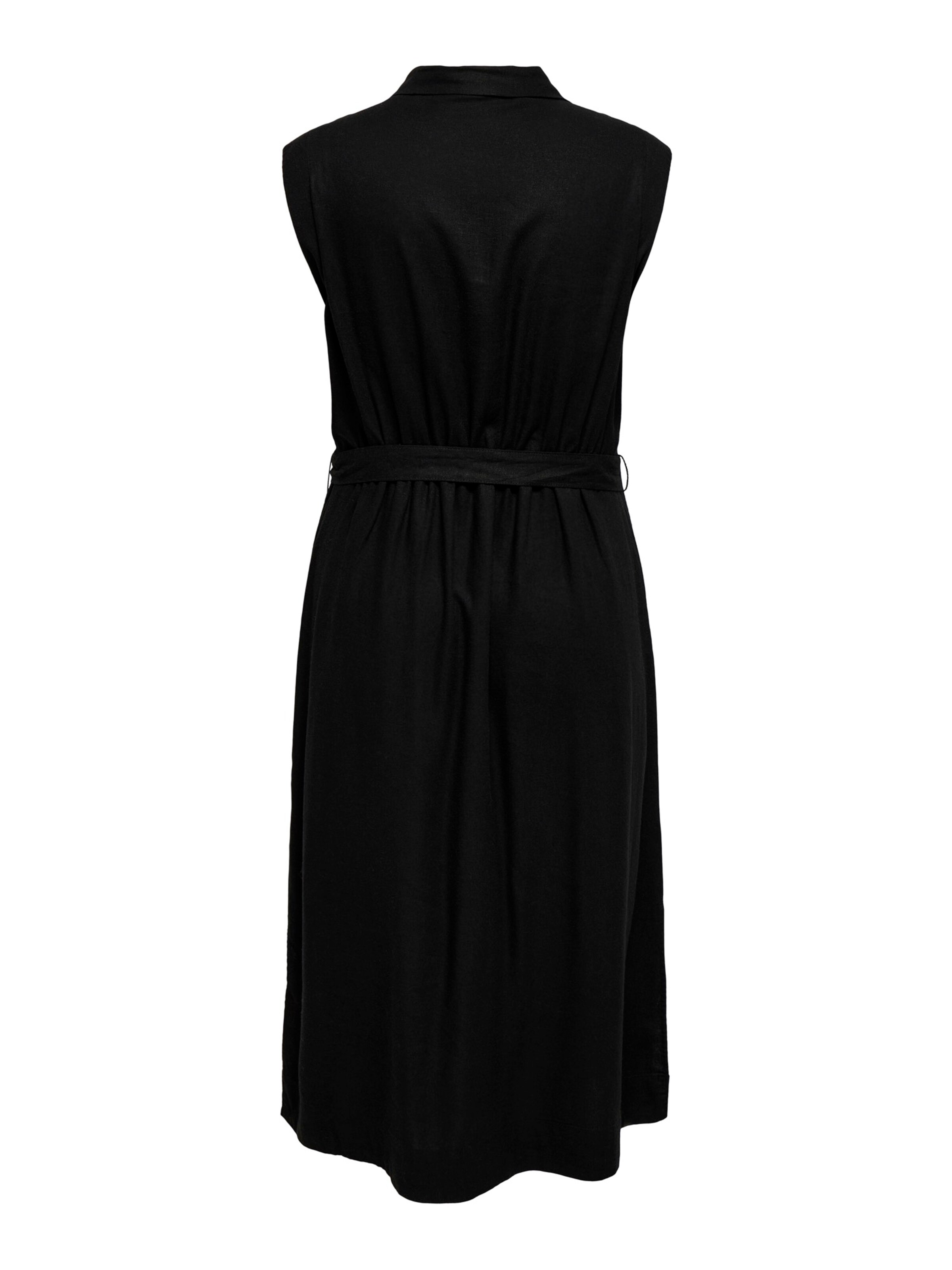 ONLY Carmakoma - Vestido camisero 'CARGOA' en negro