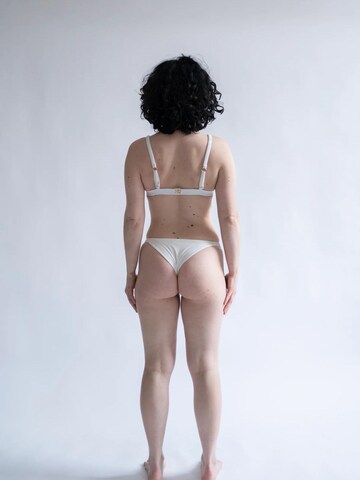 ZUBEK Triangel BH 'Seacell' in Wit