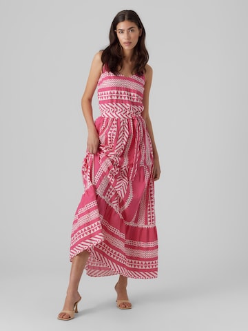 Vero Moda Tall Summer Dress 'Dicthe' in Pink