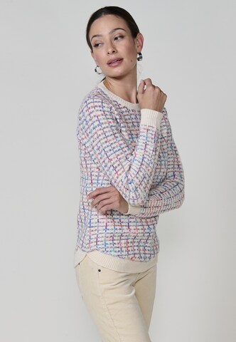 Pull-over KOROSHI en blanc