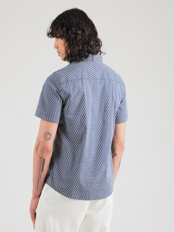 s.Oliver Regular fit Button Up Shirt in Blue