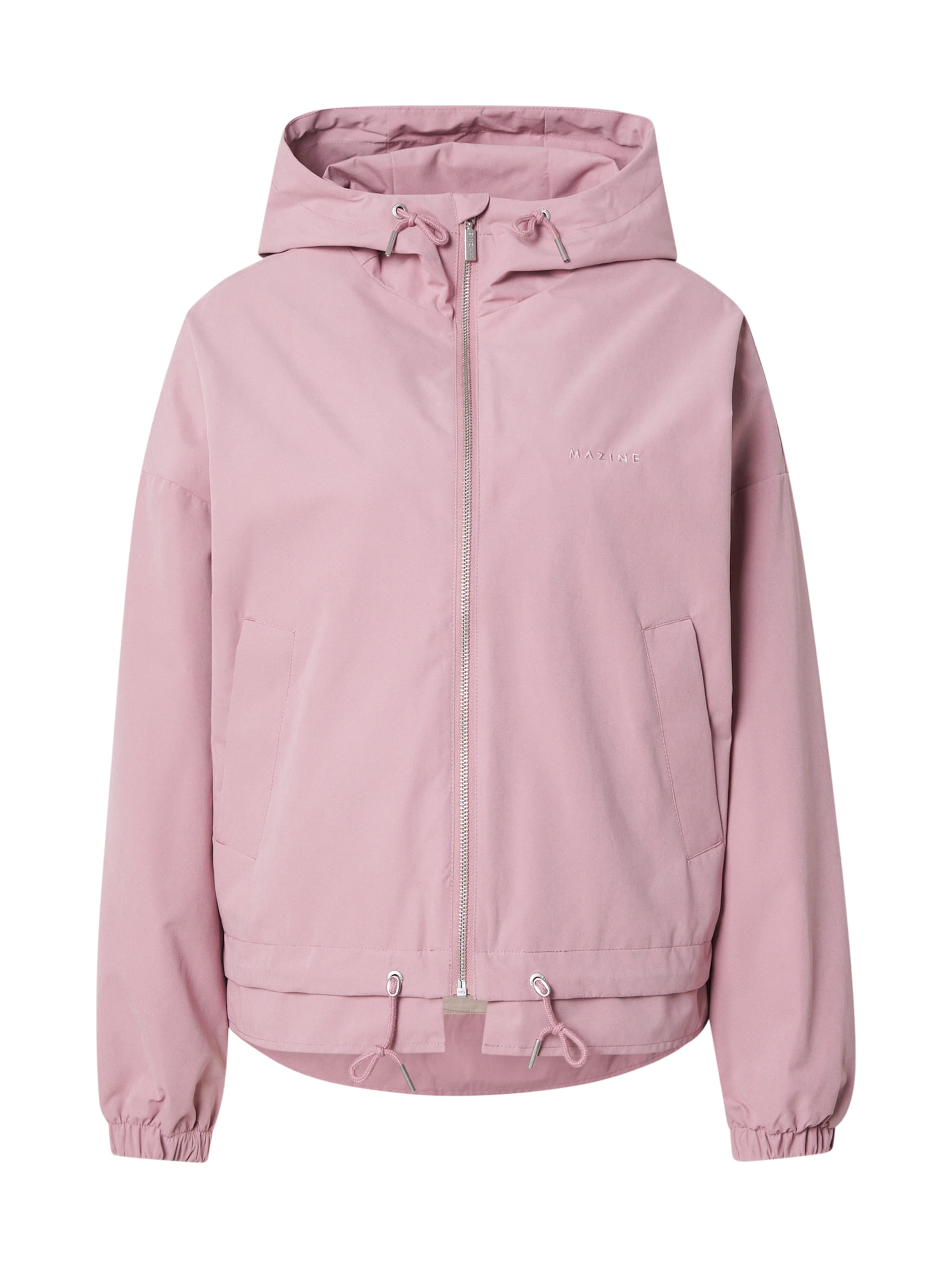 mazine Veste mi-saison en rose, Vue avec produit