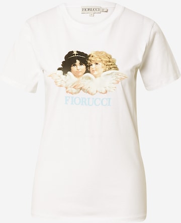 Fiorucci T-shirt i vit: framsida