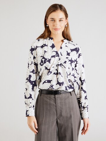 Camicia da donna di Emily Van Den Bergh in blu: frontale