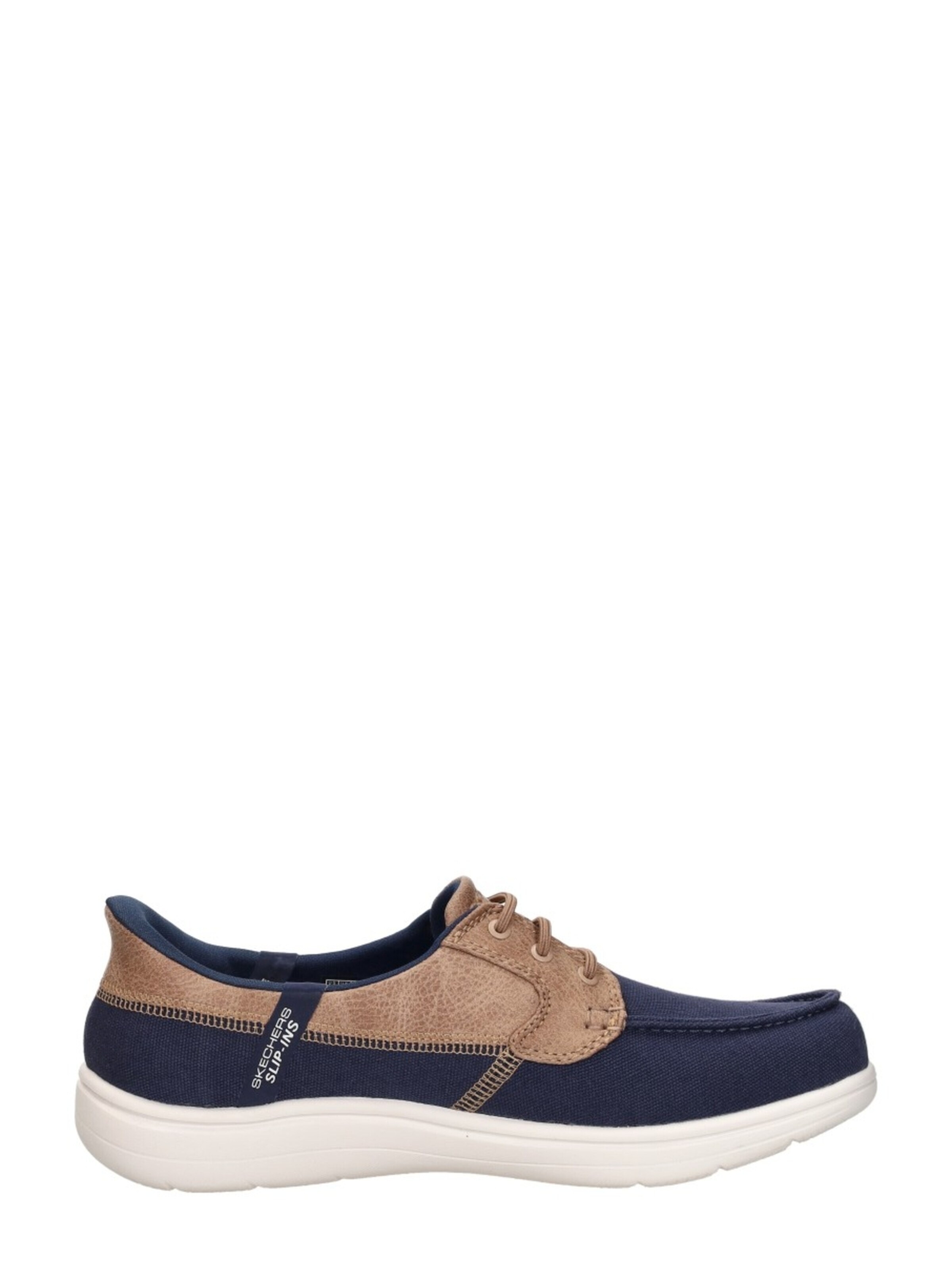 SKECHERS Veterschoen 'Slip-Ins: On-The-Go Flex' in Blauw